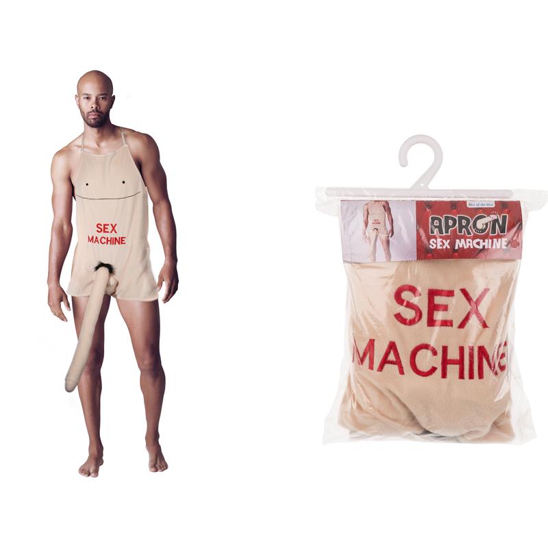 Delantal Con Pene Sex Machine Sinsapple