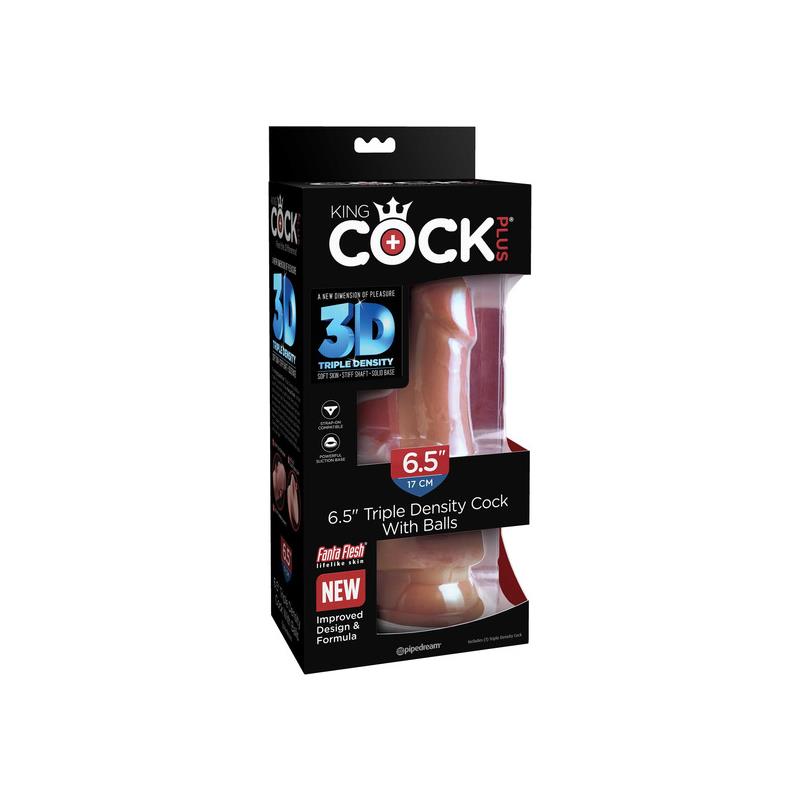 Dildo Triple Densidad Con Test Culos Caramelo Sinsapple