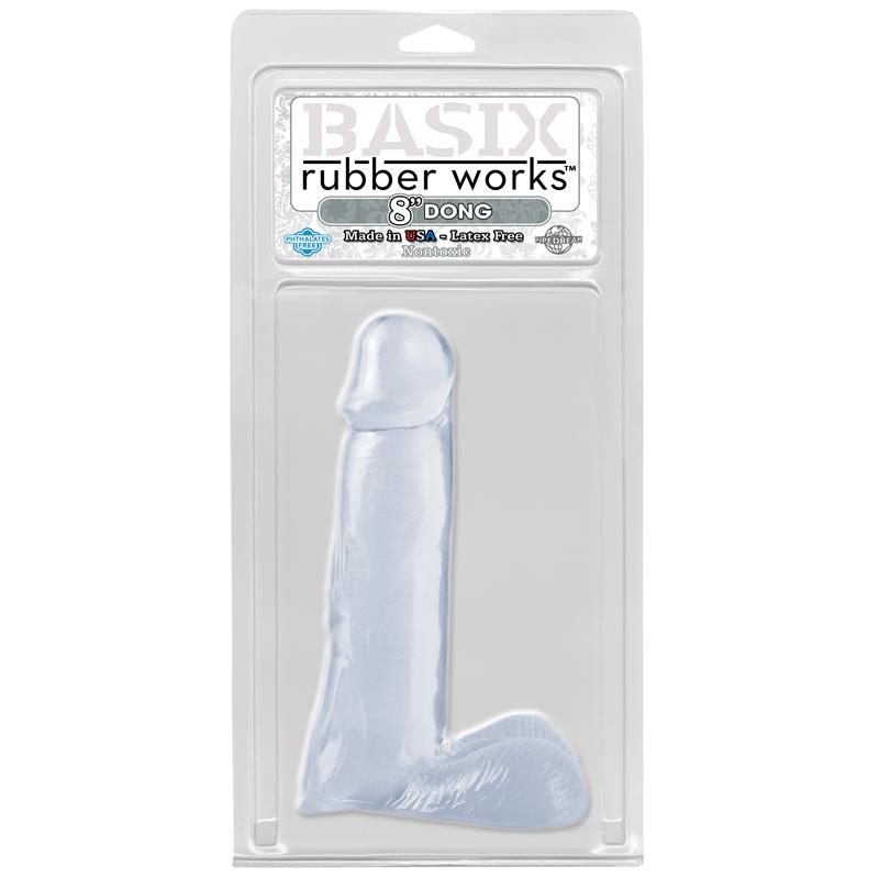 Basix Rubber Works 20,32 cm Verga - Color Claro