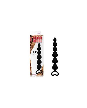 Cadena Anal Lovers 19 cm Beads Silicona Negro