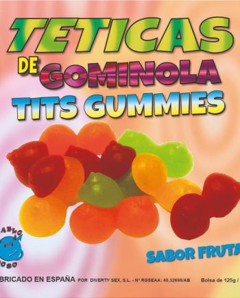 Caja de Gominolas de Pecho Sabor Frutas