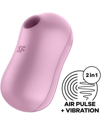 Cotton Candy Succionador de Clítoris y Vibrador Lila