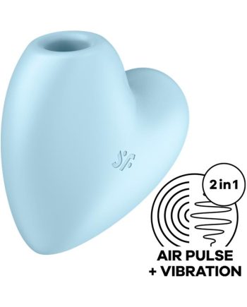 Cutie Heart Succionador de Clítoris y Vibración Azul