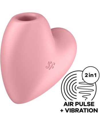 Cutie Heart Succionador de Clítoris y Vibración Rosa