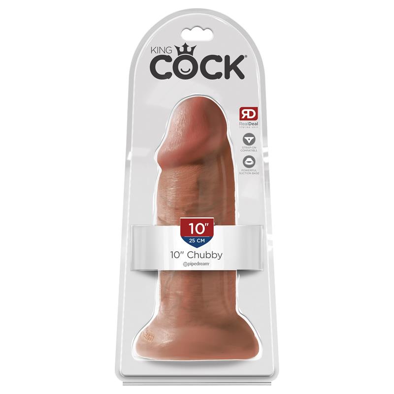 Dildo Chubby 10 Bronceado