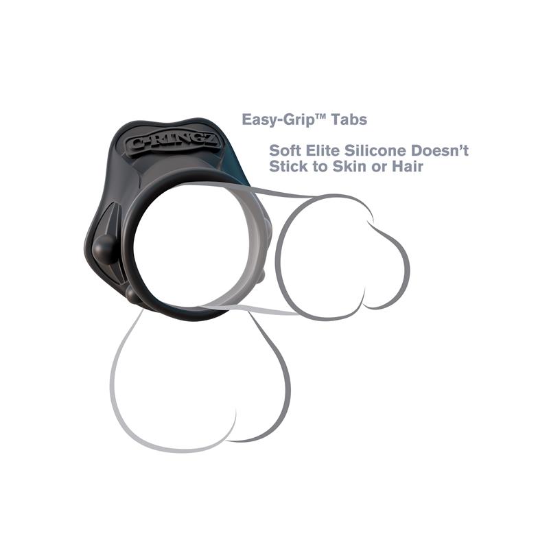 Fantasy C-Ringz Anillo Pesado Negro