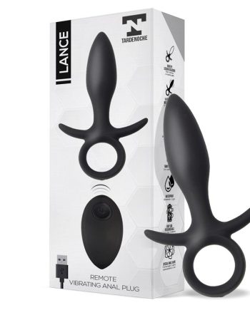 Lance Plug Anal Control Remoto Silicona Liquida USB
