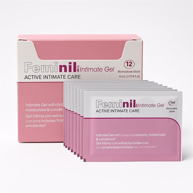 Lubricante Efecto Calor Feminil Lube 10 Monodosis 5 ml