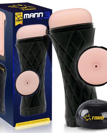 Mann3 Masturbador Masculino Realista Forma de Ano