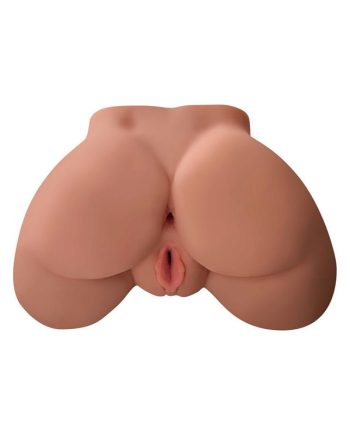 Masturbador Perfect Ass Doble Orificio Caramel Skin