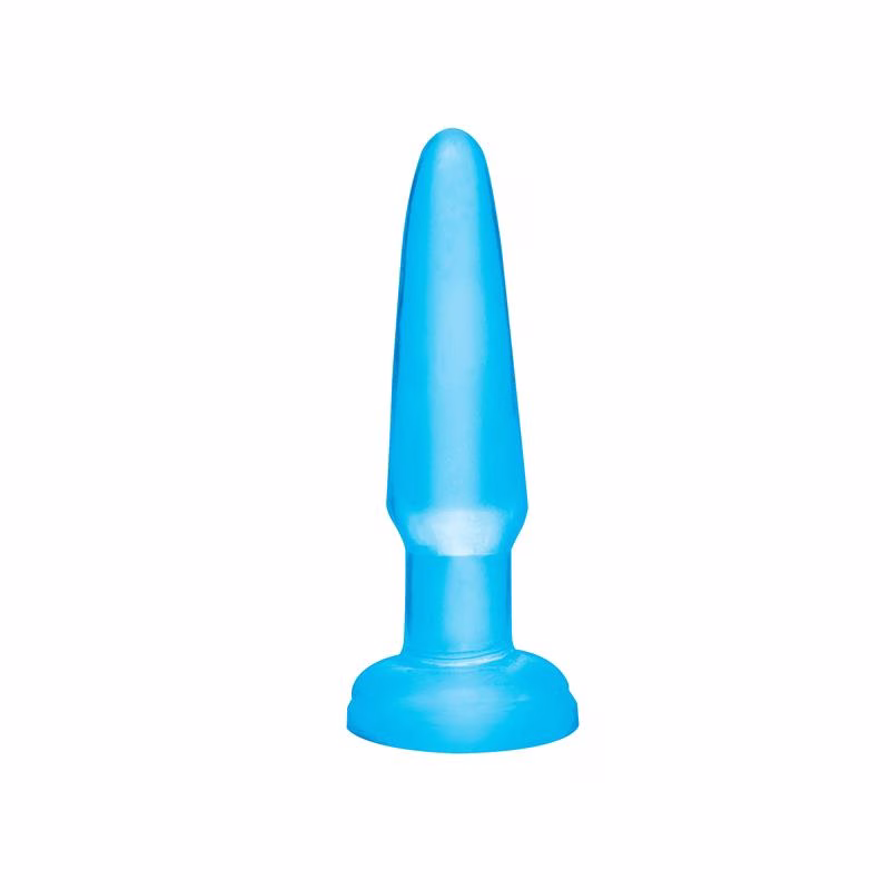 Basix Rubber Works Butt Plug Principiantes - Color Azul