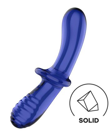 Estimulador de Cristal Double Crystal Hot and Cold Azul