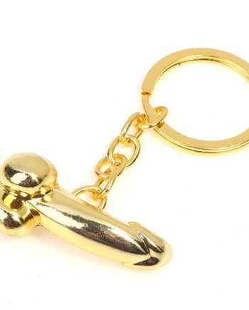 Llavero de Pene Dorado