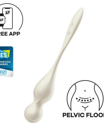 Love Birds 1 Bolas Kegel con APP Blanco