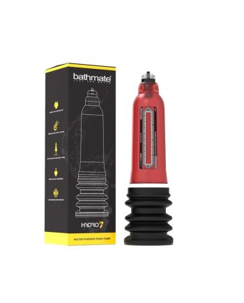 Bomba para el Pene Hydro7 Rojo
