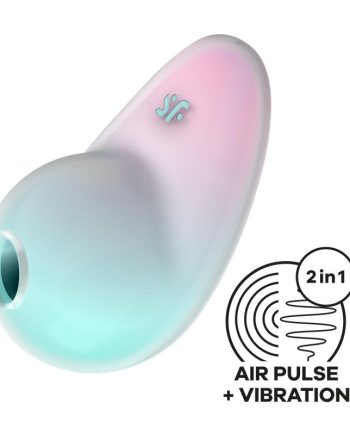 Pixie Dust Succionador de Clítoris con Vibración Menta/Rosa