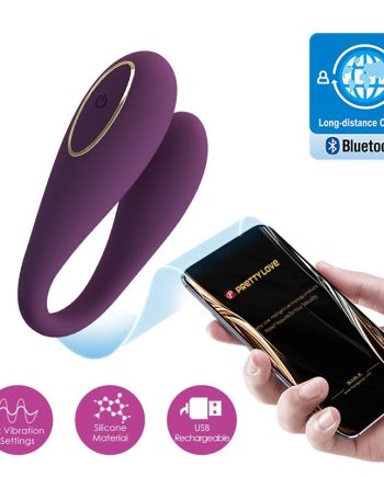 August Vibrador de Parejas con App Lila