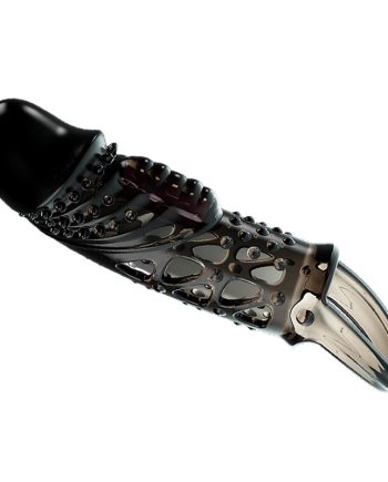 Funda para el Pene con vibracón Negro