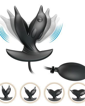 Hanson Plug Anal Inflable con Vibración