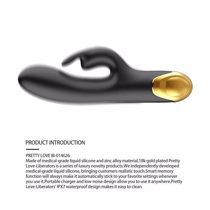 Luxury Set Queens Luxury Collection con 12 Juguetes Negro y Oro 18k