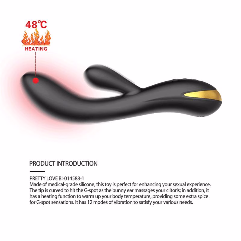 Luxury Set Queens Luxury Collection con 12 Juguetes Negro y Oro 18k