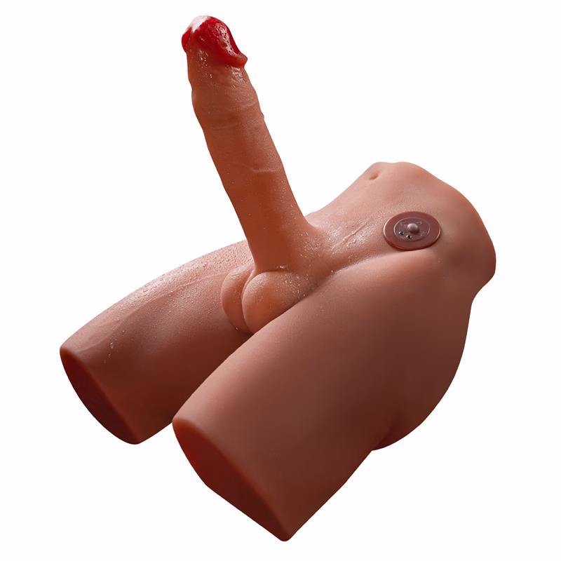 Jason Masturbador con Dildo y Ano con Vibración y Thrusting