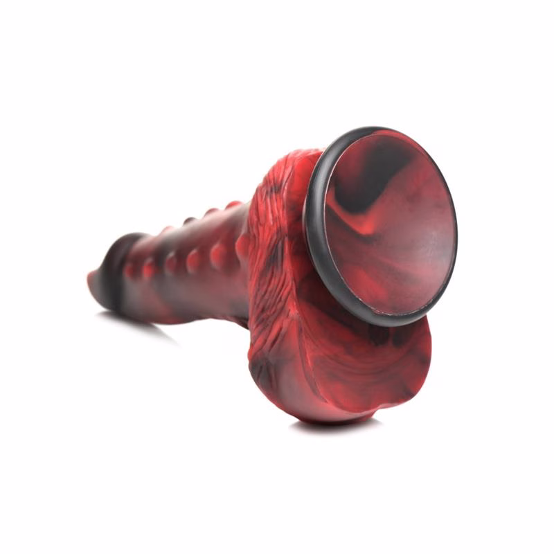 Lava Demon Thick Nubbed Dildo Demonio