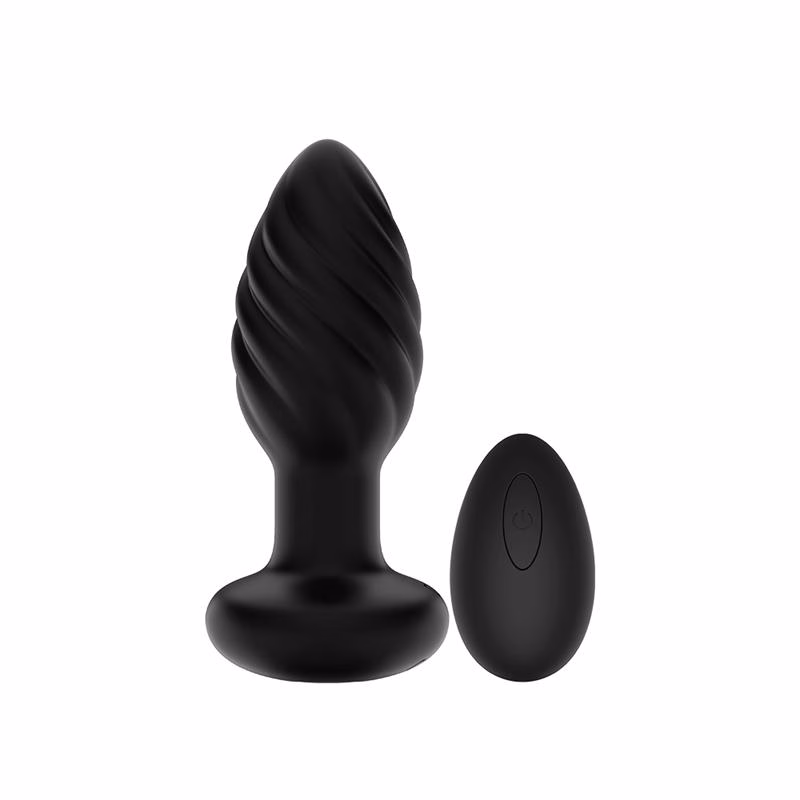 Spiral Mellow Plug Anal con Vibración y Control Remoto