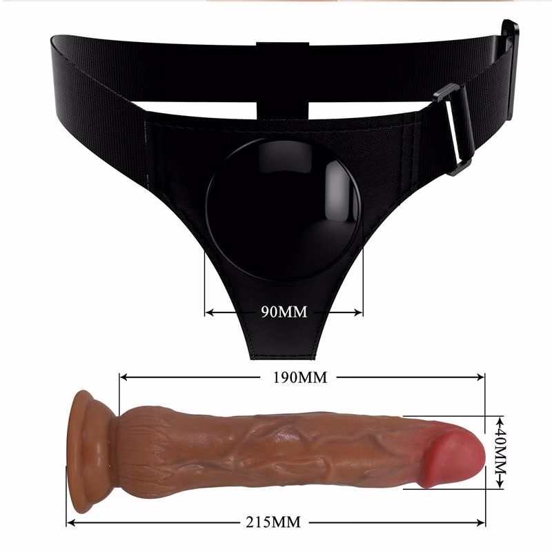 Kyton Arnés con Dildo Función Squirting