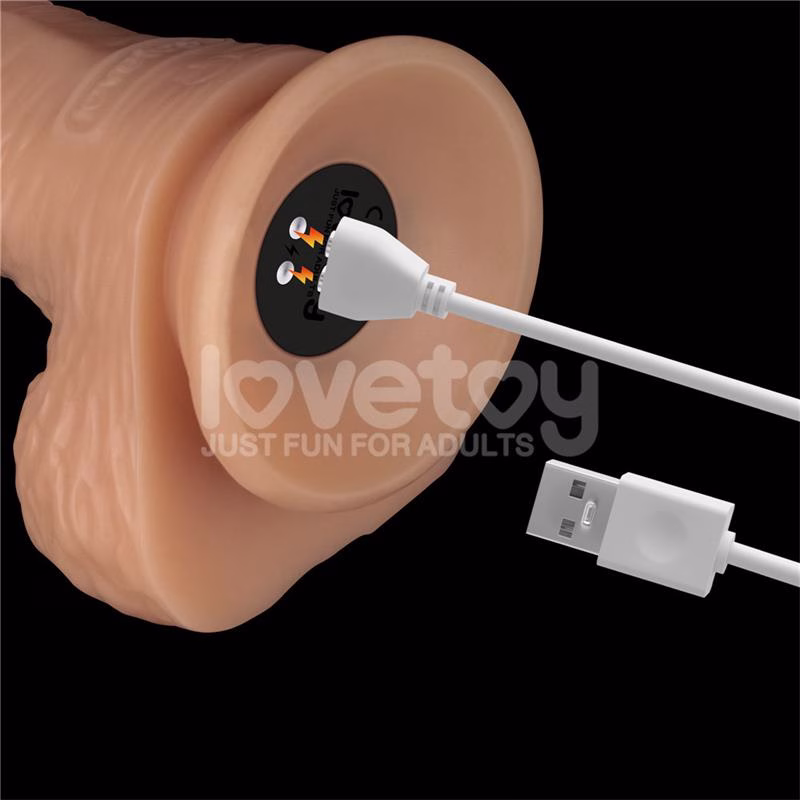 Arnés con Dildo con Vibración 8.5