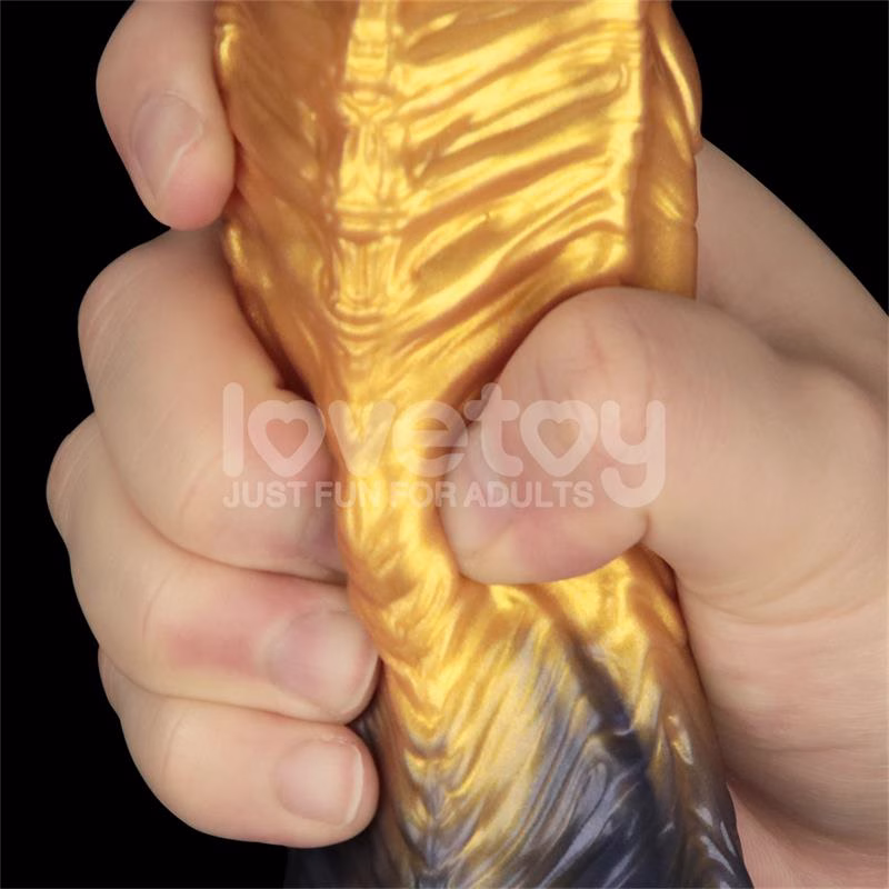 Dildo Inflable Silicona Dual Density 8