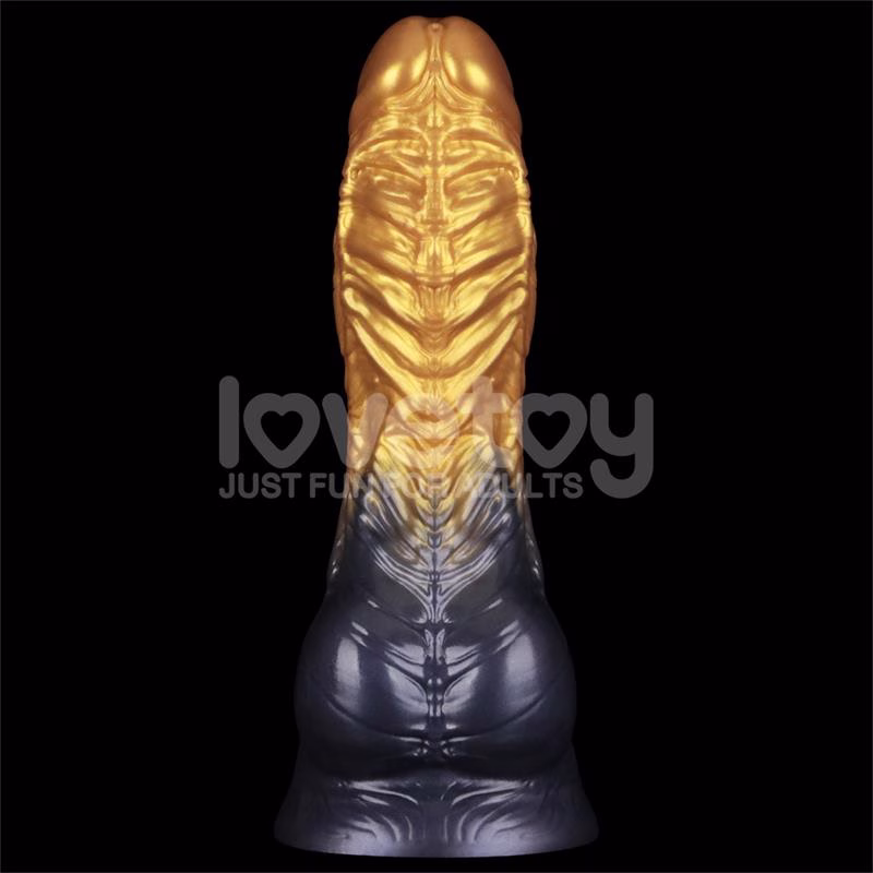 Dildo Inflable Silicona Dual Density 8