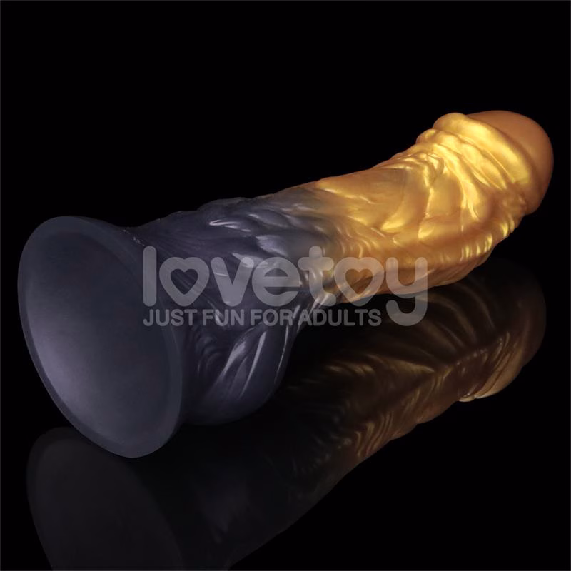 Dildo Inflable Silicona Dual Density 8