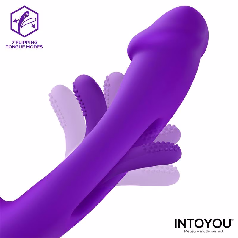 Siter 2.0 Vibrador con Lengua Flapping, Golpeteo y Cabezales Intercambiables