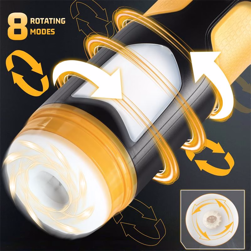 Alston Masturbador con Thrusting y Rotación