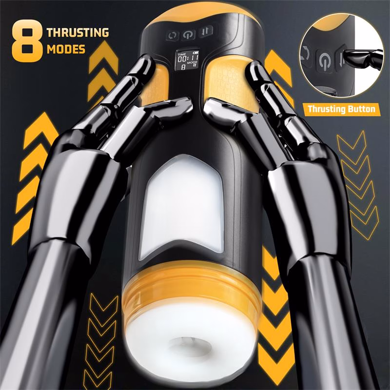 Alston Masturbador con Thrusting y Rotación