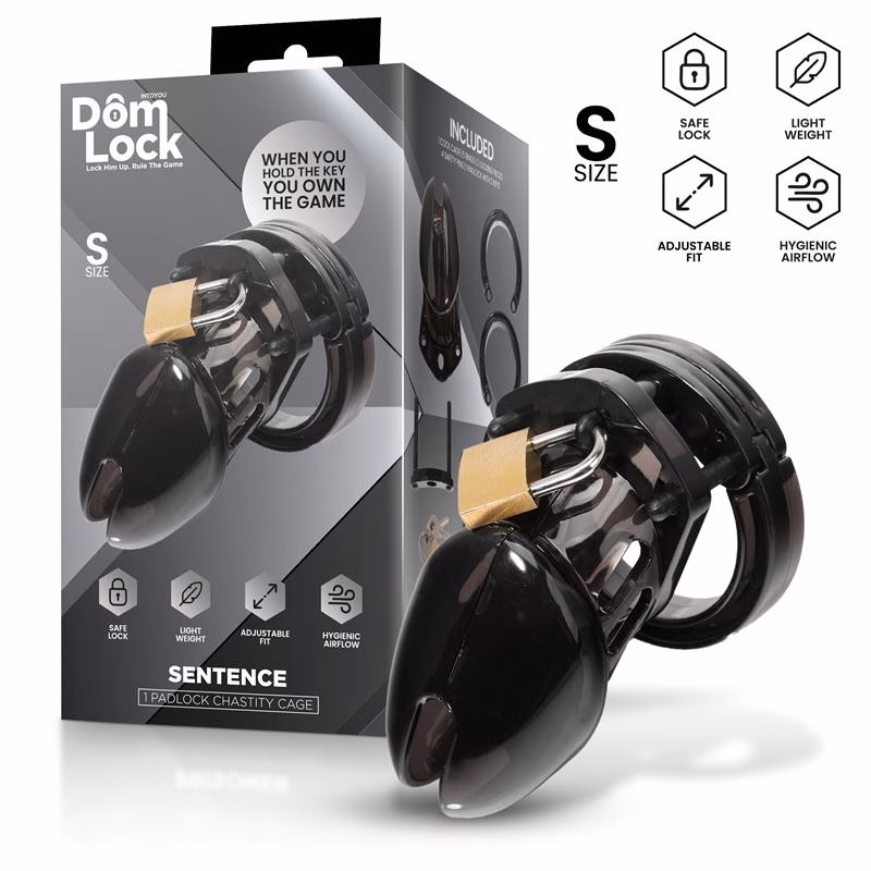Sentence Jaula para el Pene Talla S
