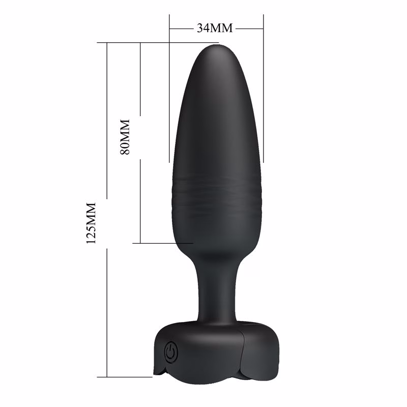 Tarion Plug Anal con Vibración y Thrusting