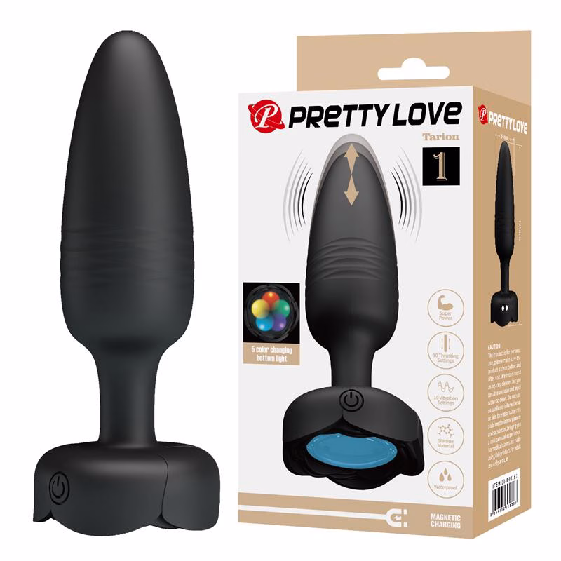 Tarion Plug Anal con Vibración y Thrusting